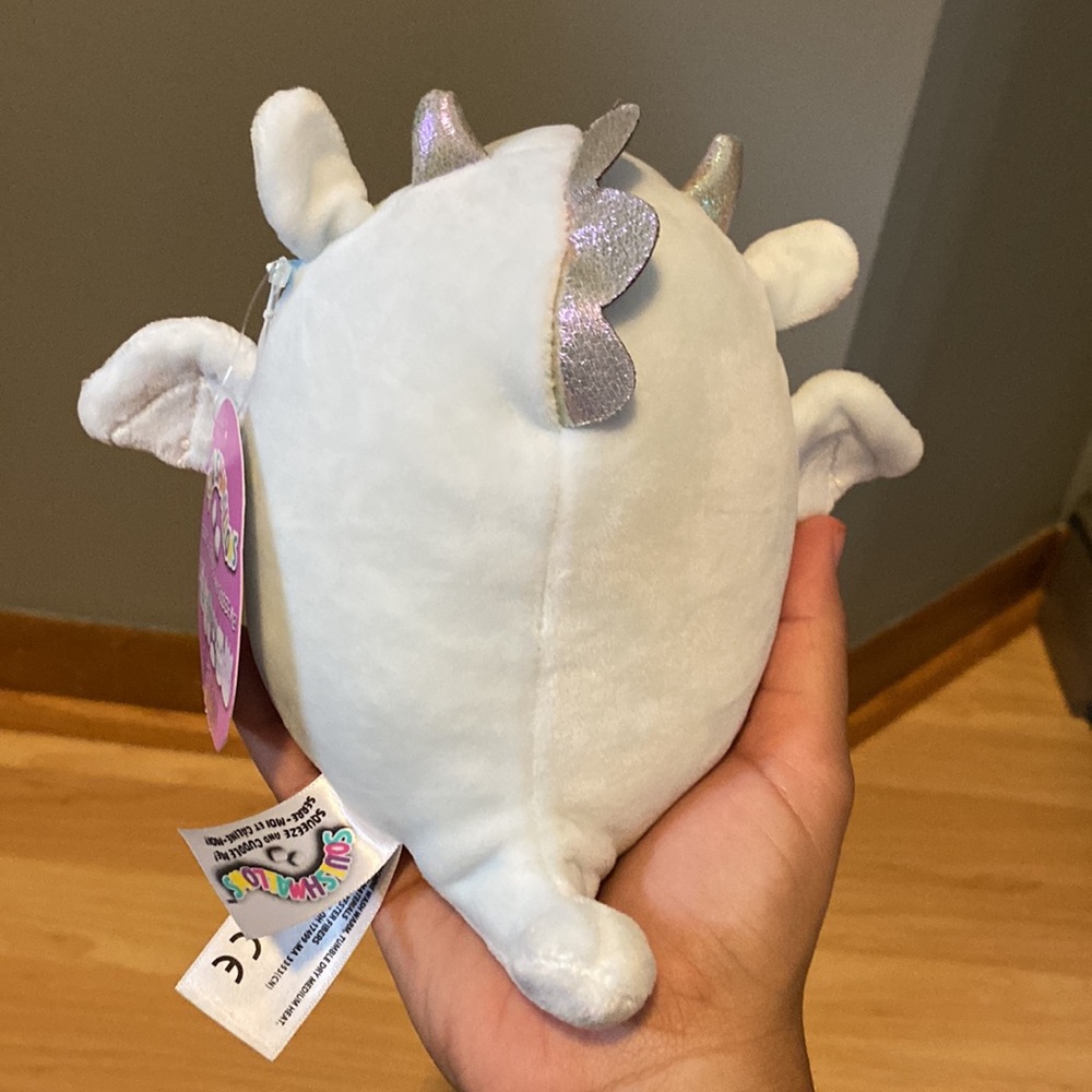 BRAND NEW SQUISHMALLOW DRAGON  5 YEAR 2019! NWT. SMOKE FREE HOME! - Picture 5 of 6